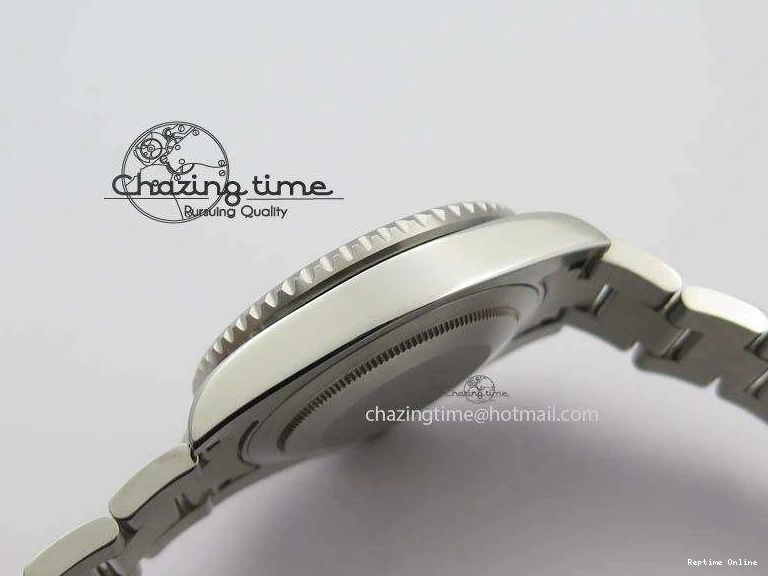 0226 Soft GMT-Master II 116759 SS Bp-Maker Black Ruby Crystal Diamond Dial On SS Bracelet A 3766